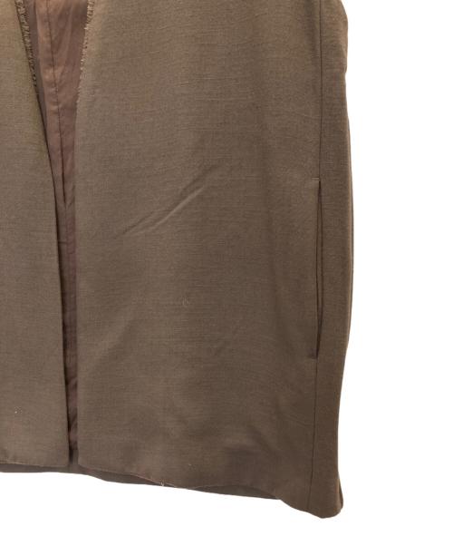 ESLOW（エスロー）ESLOW (エスロー) SIDE ZIP VEST サイドジップベスト ブラウン サイズ:2の古着・服飾アイテム