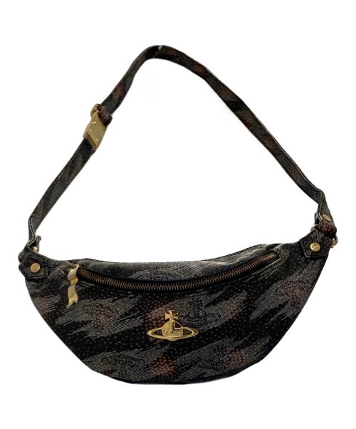 Vivienne Westwood（ヴィヴィアンウエストウッド）Vivienne Westwood (ヴィヴィアンウエストウッド) ボディバッグ ブラックの古着・服飾アイテム