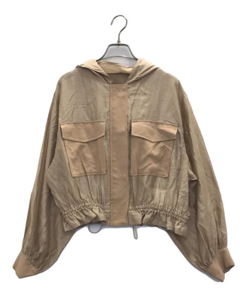 MERCURY DUO（マーキュリーデュオ）MERCURY DUO (マーキュリーデュオ) ジャケット ベージュ サイズ:Free 未使用品の古着・服飾アイテム