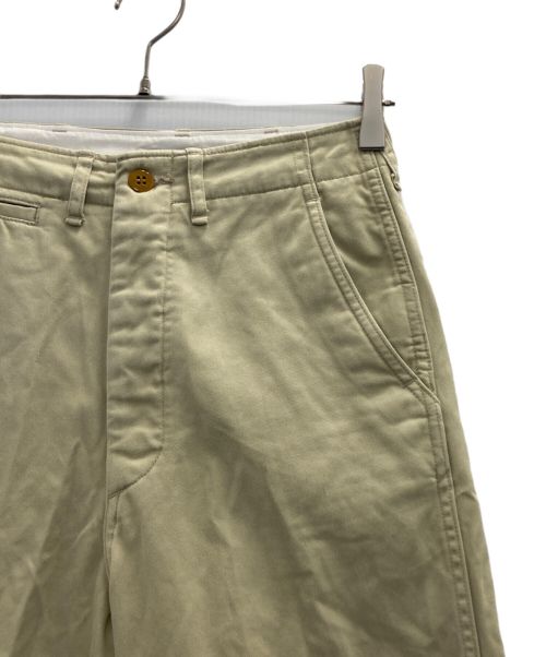 CIOTA（シオタ）CIOTA (シオタ) スビンコットンウェポンチノパンツ ベージュ サイズ:1の古着・服飾アイテム