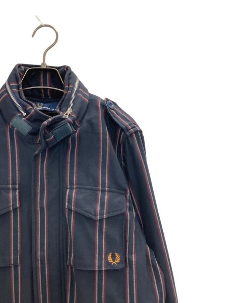 FRED PERRY（フレッドペリー）FRED PERRY (フレッドペリー) ボアライナー付ジャケット ネイビー サイズ:XSの古着・服飾アイテム