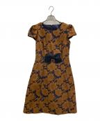 M'S GRACYエムズグレイシー）の古着「ワンピース」｜ブラウン