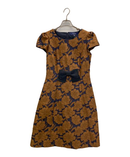 M'S GRACY（エムズグレイシー）M'S GRACY (エムズグレイシー) ワンピース ブラウン サイズ:38の古着・服飾アイテム