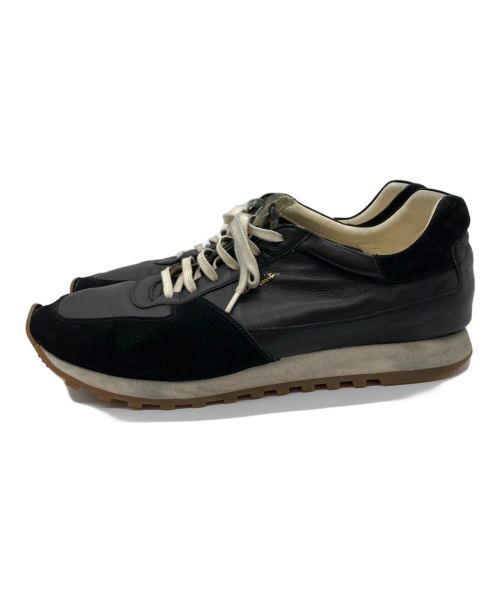PAUL SMITH（ポールスミス）PAUL SMITH (ポールスミス) レザースニーカー ブラック サイズ:サイズ表記無しの古着・服飾アイテム