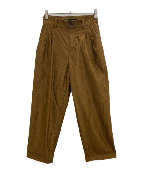 nicholson and nicholson（ニコルソンアンドニコルソン）nicholson and nicholson (ニコルソンアンドニコルソン) パンツ ブラウン サイズ:38の古着・服飾アイテム