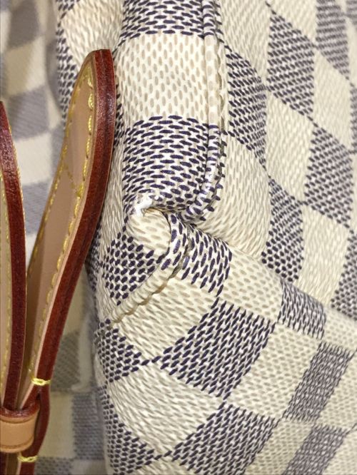 LOUIS VUITTON（ルイ ヴィトン）LOUIS VUITTON (ルイ ヴィトン) スペロン ダミエ アズール リュック アイボリーの古着・服飾アイテム