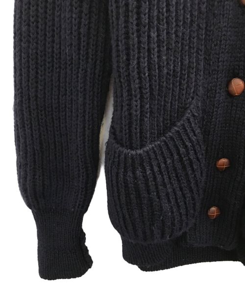 James Charlotte（ジェームスシャルロット）James Charlotte (ジェームスシャルロット) ショールカーディガン ネイビー サイズ:32の古着・服飾アイテム