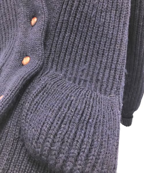 James Charlotte（ジェームスシャルロット）James Charlotte (ジェームスシャルロット) ショールカーディガン ネイビー サイズ:32の古着・服飾アイテム