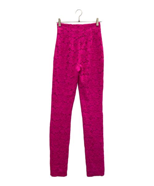 ROTATE（ロテート）ROTATE (ロテート) サンガロ レース ハイウエスト パンツ ショッキングピンク サイズ:XSの古着・服飾アイテム