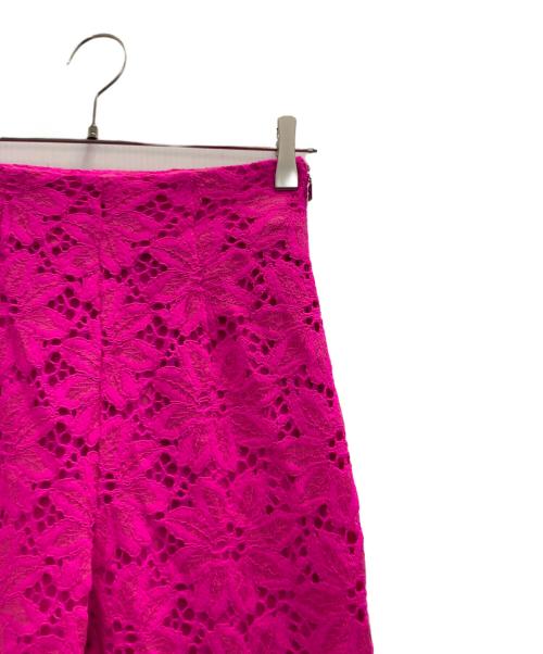 ROTATE（ロテート）ROTATE (ロテート) サンガロ レース ハイウエスト パンツ ショッキングピンク サイズ:XSの古着・服飾アイテム