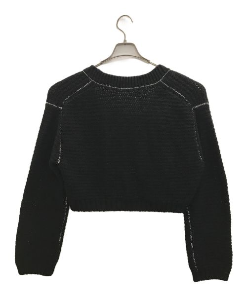 JANE SMITH（ジェーンスミス）JANE SMITH (ジェーンスミス) 3G SHORT CARDIGAN ブラック サイズ:38の古着・服飾アイテム