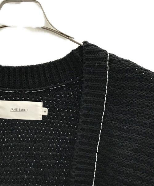 JANE SMITH（ジェーンスミス）JANE SMITH (ジェーンスミス) 3G SHORT CARDIGAN ブラック サイズ:38の古着・服飾アイテム