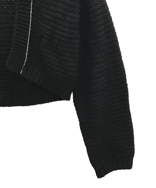 JANE SMITH（ジェーンスミス）JANE SMITH (ジェーンスミス) 3G SHORT CARDIGAN ブラック サイズ:38の古着・服飾アイテム