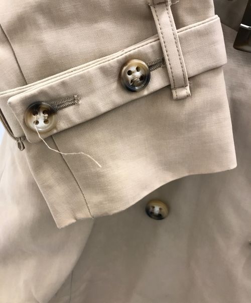 MAX&Co.（マックスアンドコー）MAX&Co. (マックスアンドコー) オーバートレンチコート ベージュ サイズ:42の古着・服飾アイテム