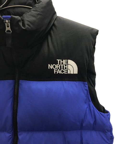 THE NORTH FACE（ザ ノース フェイス）THE NORTH FACE (ザ ノース フェイス) ヌプシベスト ブルー サイズ:Ｌの古着・服飾アイテム