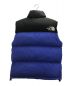 THE NORTH FACE (ザ ノース フェイス) ヌプシベスト ブルー サイズ:Ｌ：12000円