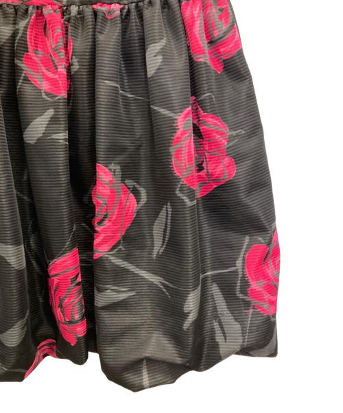 M'S GRACY（エムズグレイシー）M'S GRACY (エムズグレイシー) プリントワンピース ブラック サイズ:Mの古着・服飾アイテム