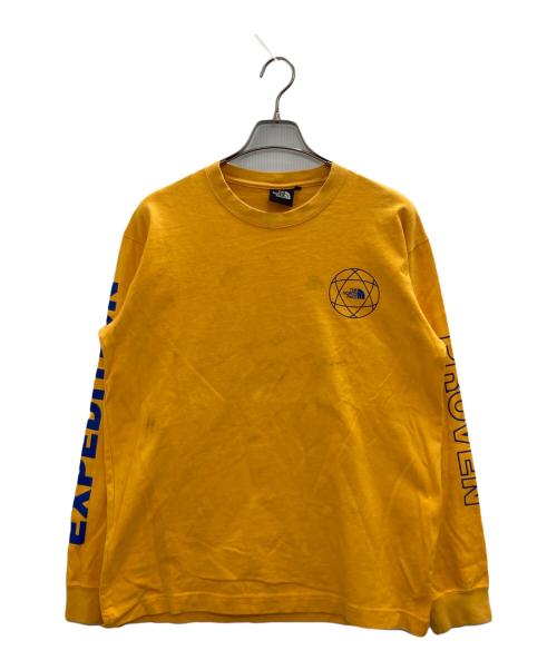 THE NORTH FACE（ザ ノース フェイス）THE NORTH FACE (ザ ノース フェイス) ロングスリーブエクスペディションシステムティー オレンジ サイズ:Mの古着・服飾アイテム
