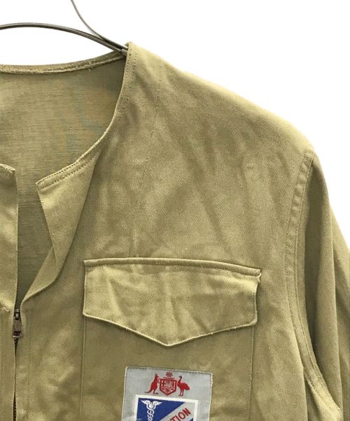 Australian Army（オーストラリア軍）Australian Army (オーストラリア軍) 60'sカラーレスミリタリージャケット カーキ サイズ:34の古着・服飾アイテム