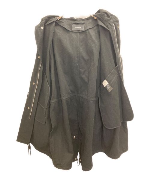RAF SIMONS（ラフシモンズ）RAF SIMONS (ラフシモンズ) 21AW Oversized Printed Parka ブラック サイズ:44の古着・服飾アイテム