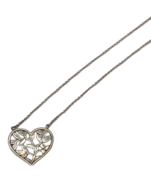 TIFFANY & Co.（ティファニー）TIFFANY & Co. (ティファニー) オリーブリーフハートペンダントネックレス シルバーの古着・服飾アイテム