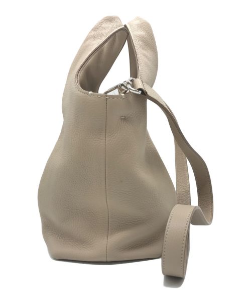 TOD'S（トッズ）TOD'S (トッズ) シャツバッグショッピング ミニ ベージュの古着・服飾アイテム