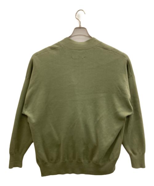 nagonstans（ナゴンスタンス）nagonstans (ナゴンスタンス) ニットカーディガン グリーン サイズ:Mの古着・服飾アイテム