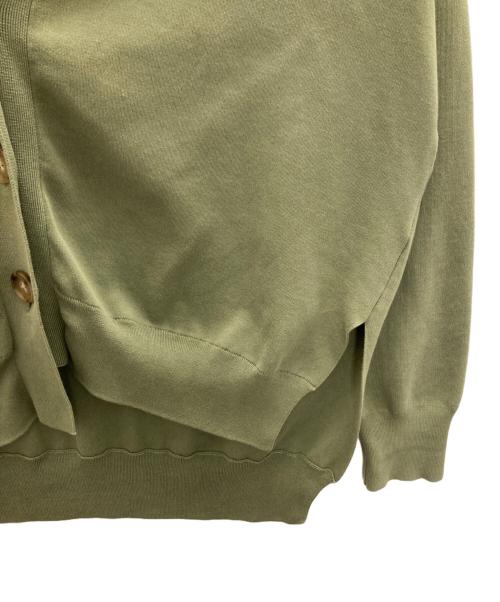 nagonstans（ナゴンスタンス）nagonstans (ナゴンスタンス) ニットカーディガン グリーン サイズ:Mの古着・服飾アイテム