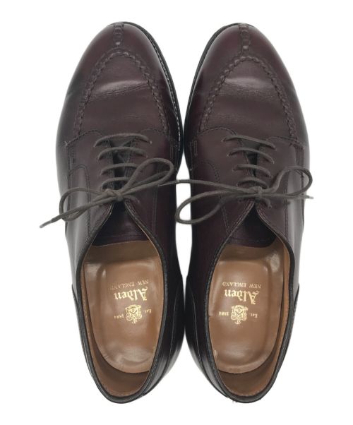 Alden（オールデン）Alden (オールデン) Uチップシューズ ボルドー サイズ:6の古着・服飾アイテム