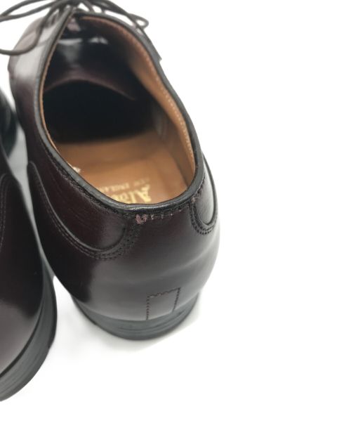 Alden（オールデン）Alden (オールデン) Uチップシューズ ボルドー サイズ:6の古着・服飾アイテム