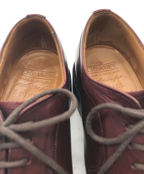 CHEANEY（チーニー）CHEANEY (チーニー) レースアップシューズ ブラウン サイズ:6の古着・服飾アイテム