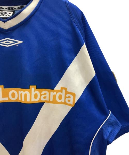 UMBRO（アンブロ）UMBRO (アンブロ) ゲームシャツ ブルー サイズ:Ｌの古着・服飾アイテム