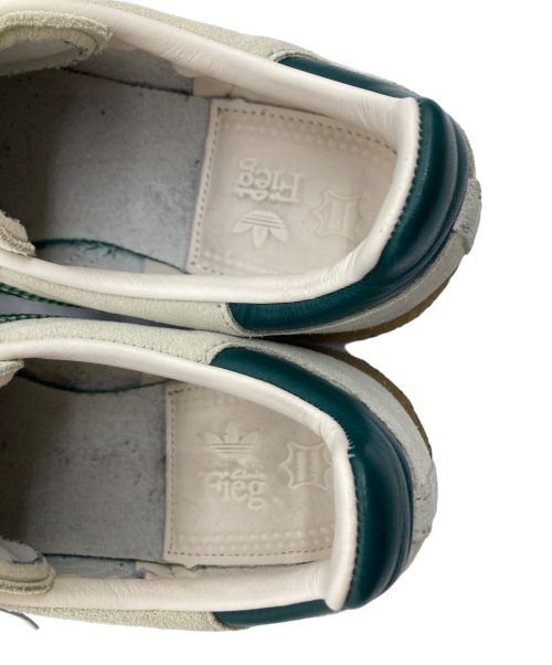 adidas（アディダス）adidas (アディダス) Ronnie Fieg Clarks ベージュ×グリーン サイズ:27.5の古着・服飾アイテム