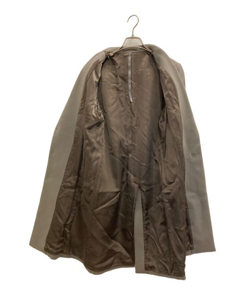 KAZUYUKI KUMAGAI ATTACHMENT（カズユキクマガイ アタッチメント）KAZUYUKI KUMAGAI ATTACHMENT (カズユキクマガイ アタッチメント) チェスターコート グレー サイズ:1の古着・服飾アイテム