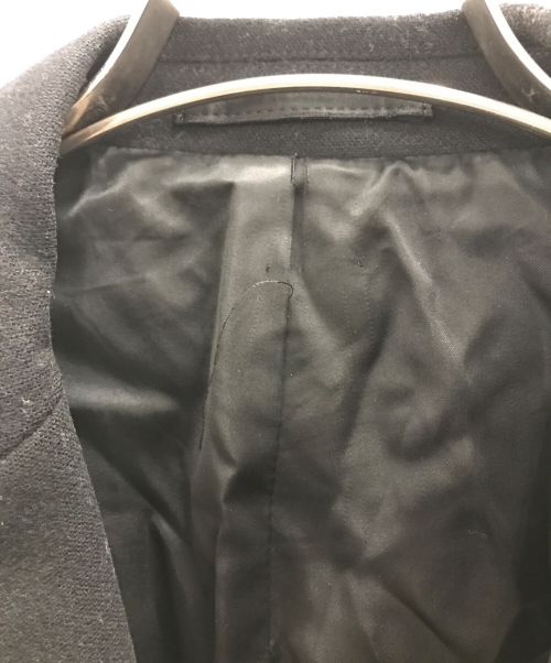 ATTACHMENT（アタッチメント）ATTACHMENT (アタッチメント) カシミヤ混平二重メルトン チェスターコート ブラック サイズ:2の古着・服飾アイテム