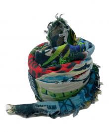 Vivienne Westwood（ヴィヴィアンウエストウッド）の古着「プリントスカーフ」｜グリーン