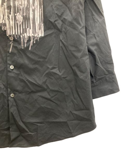 LIMI feu（リミフゥ）LIMI feu (リミフゥ) 河村康輔 PHOTO COLLAGE PRINT SHIRT ブラック サイズ:2の古着・服飾アイテム