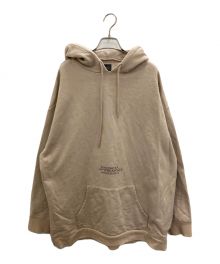 WIND AND SEA×Ameri（ウィンダンシー×アメリ）の古着「コラボプルオーバーパーカー」｜ベージュ