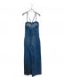 moussy (マウジー) デニムジャンプスーツ ブルー サイズ:1：3000円