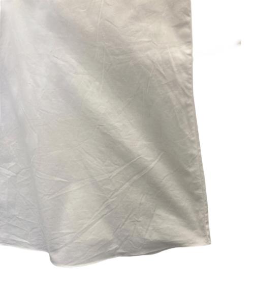 JIL SANDER NAVY（ジルサンダー ネイビー）JIL SANDER NAVY (ジルサンダー ネイビー) スキッパーブラウス ホワイト サイズ:34の古着・服飾アイテム