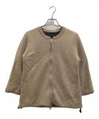 DUVETICAデュベティカ）の古着「リバーシブルジャケット」｜ベージュ×ネイビー