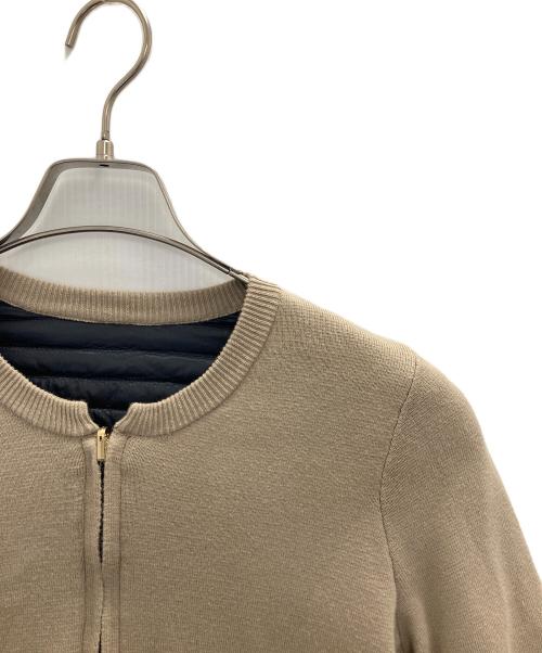DUVETICA（デュベティカ）DUVETICA (デュベティカ) リバーシブルジャケット ベージュ×ネイビー サイズ:40の古着・服飾アイテム