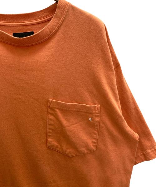 Snow peak（スノーピーク）snow peak (スノーピーク) JOURNAL STANDARD relume (ジャーナルスタンダード レリューム) Tシャツ オレンジ サイズ:Ⅼの古着・服飾アイテム
