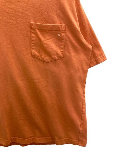 Snow peak（スノーピーク）snow peak (スノーピーク) JOURNAL STANDARD relume (ジャーナルスタンダード レリューム) Tシャツ オレンジ サイズ:Ⅼの古着・服飾アイテム