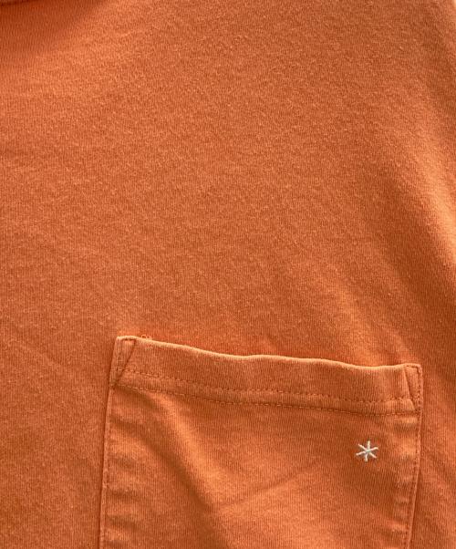 Snow peak（スノーピーク）snow peak (スノーピーク) JOURNAL STANDARD relume (ジャーナルスタンダード レリューム) Tシャツ オレンジ サイズ:Ⅼの古着・服飾アイテム