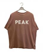 Snow peak×JOURNAL STANDARD relumeスノーピーク×ジャーナルスタンダード レリューム）の古着「Tシャツ」｜ピンク
