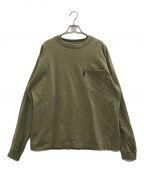 Snow peak×JOURNAL STANDARD relumeスノーピーク×ジャーナルスタンダード レリューム）の古着「ロングスリーブTシャツ」｜グリーン