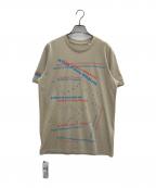 BLESSブレス）の古着「プリントTシャツ」｜ベージュ