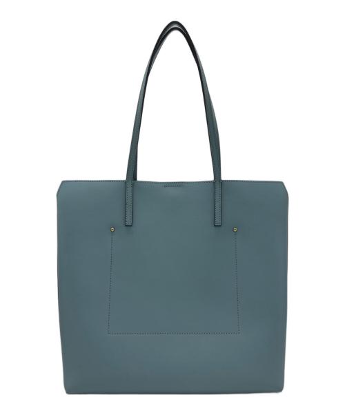 TREASURE TOPKAPI（トレジャートプカピ）TREASURE TOPKAPI (トレジャートプカピ) レザートートバッグ ブルーの古着・服飾アイテム