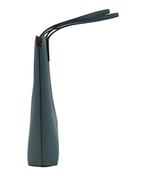 TREASURE TOPKAPI（トレジャートプカピ）TREASURE TOPKAPI (トレジャートプカピ) レザートートバッグ ブルーの古着・服飾アイテム